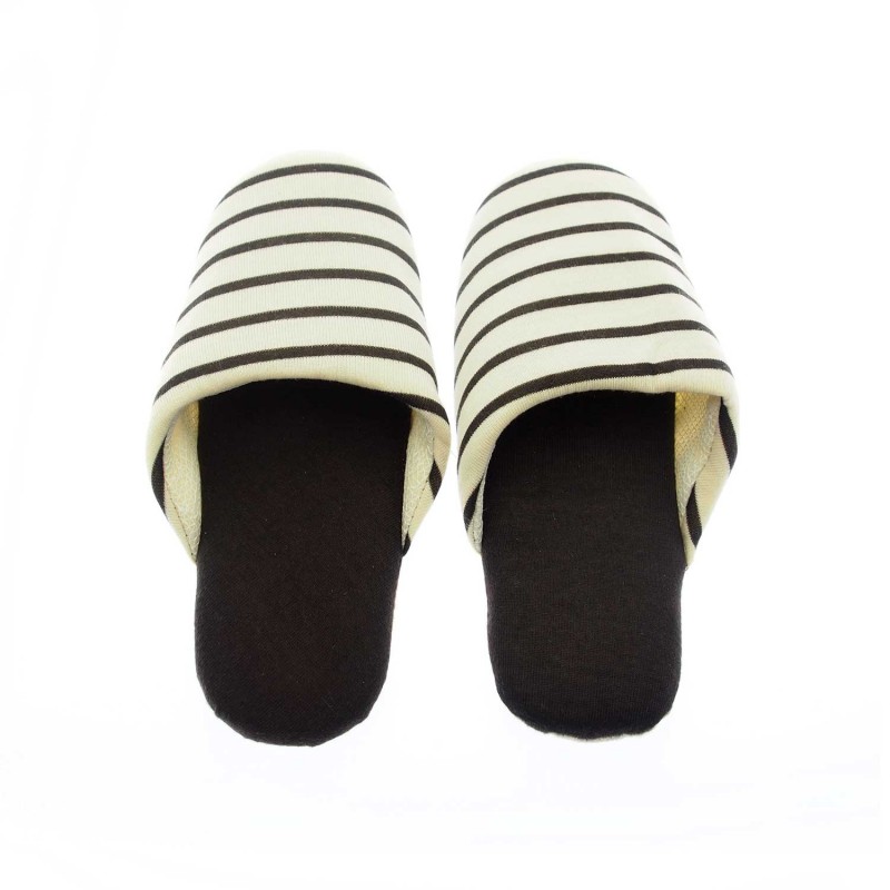 Bedroom Slippers Black 22.5-25cm